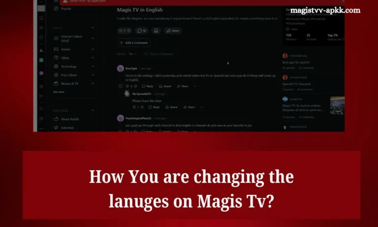 Easy Guide to Changing the Language on Magis TV 2 Magis Tv Apk language changing Guide